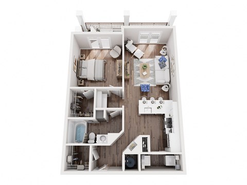 3D floor plan